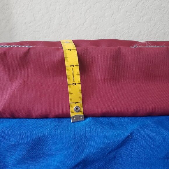 Maroon & Gray Gloria Vanderbilt Lightweight Travel Luggage - Picture 4 of 8